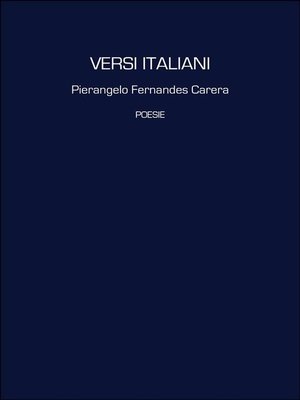 cover image of Versi italiani